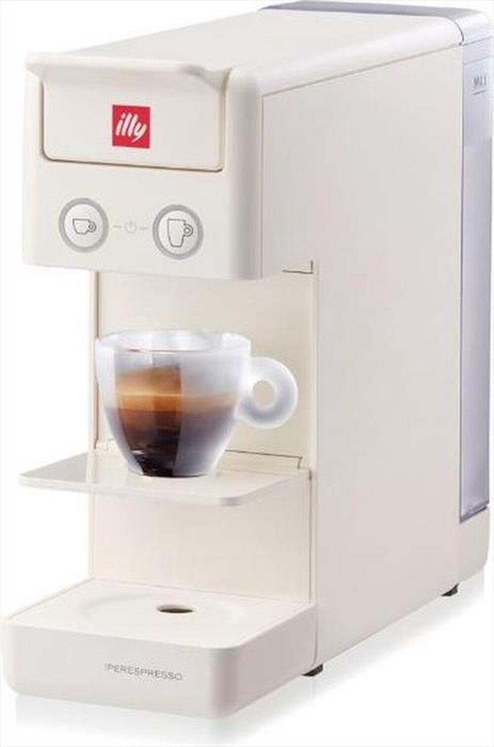 Illy Y3.3 Espresso&Coffee - Macchina da Caffè Iperespresso rossa - Wine