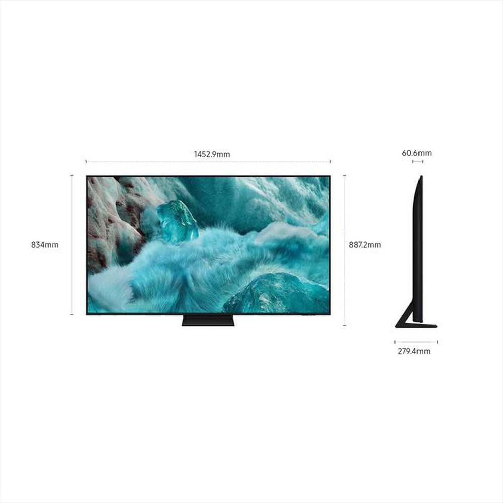 "SAMSUNG - Smart TV Q-LED UHD 4K 65\" QE65Q7F5AUXZT-Black"