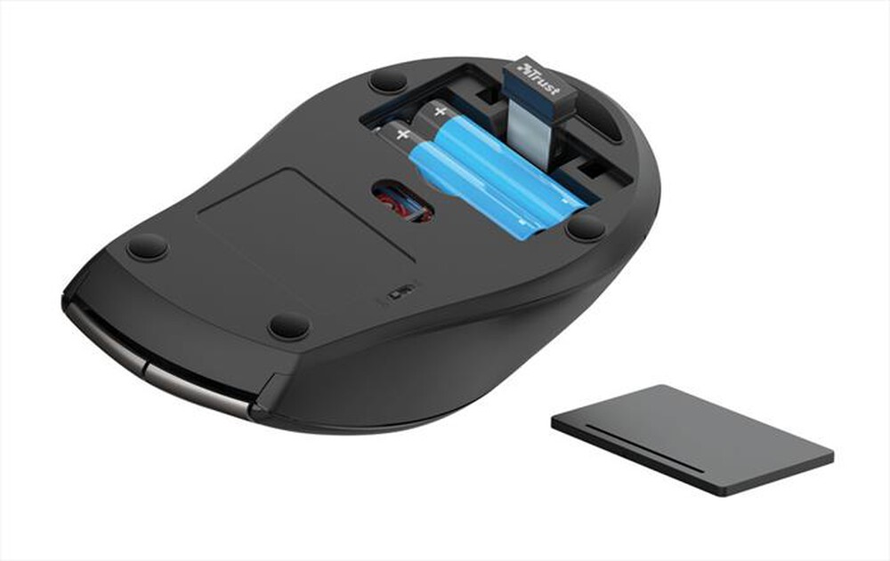"TRUST - KUZA WIRELESS MOUSE-Black"