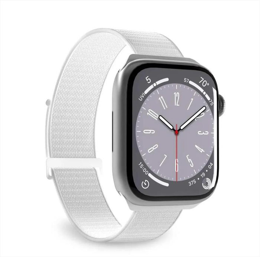 "PURO - Cinturino PUSPORTAW44WHI per Apple Watch-Bianco"