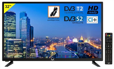 MAJESTIC - TVD 332 S2 LED-NERO