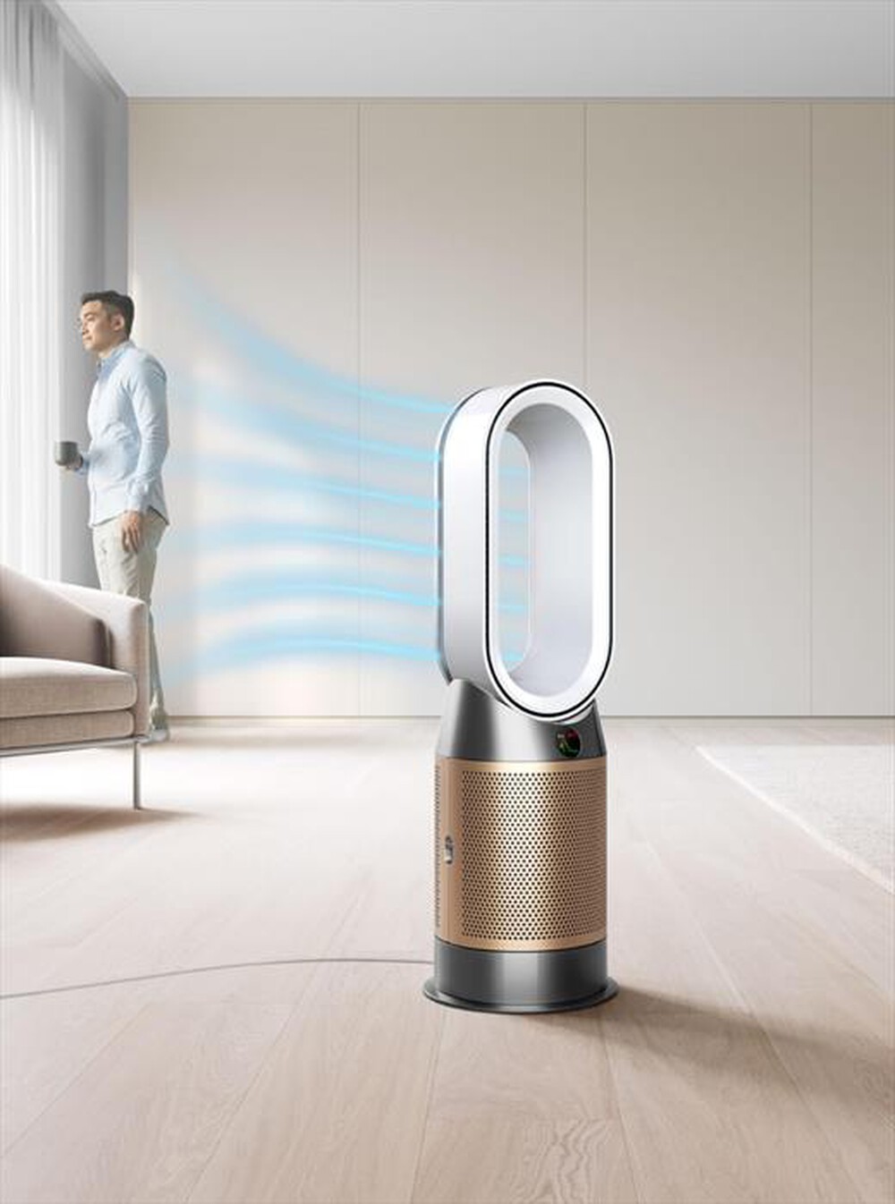 "DYSON - PURIFIER HOT+COOL HP2 DE-NOX-White/Gold"