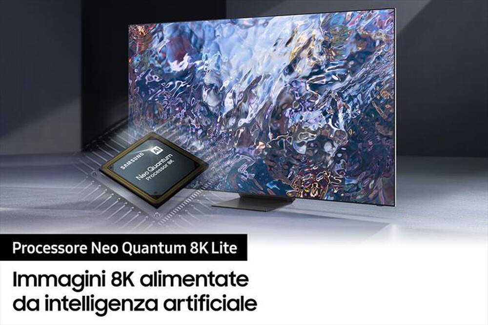 "SAMSUNG - Smart TV Neo QLED 8K 55” QE55QN700A-Stainless Steel"