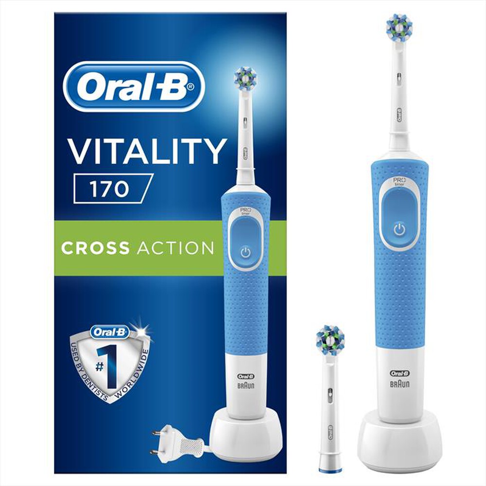 "ORAL-B - VITALITY 170 CROSSACTION-BLU"
