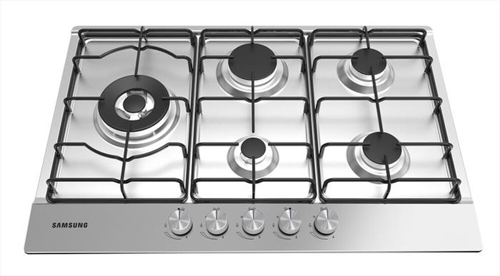 "SAMSUNG - Piano cottura a gas NA75M3130AS/ET 5 fuochi-ACCIAIO INOX"
