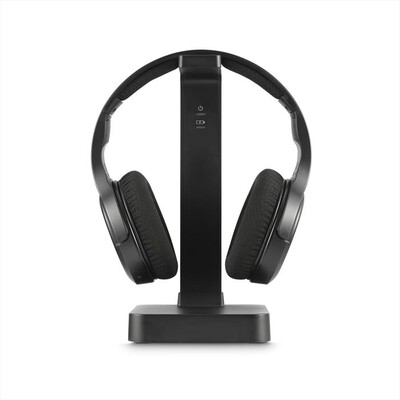 HAMA - CUFFIA TV BLUETOOTH CON BASE-Nero