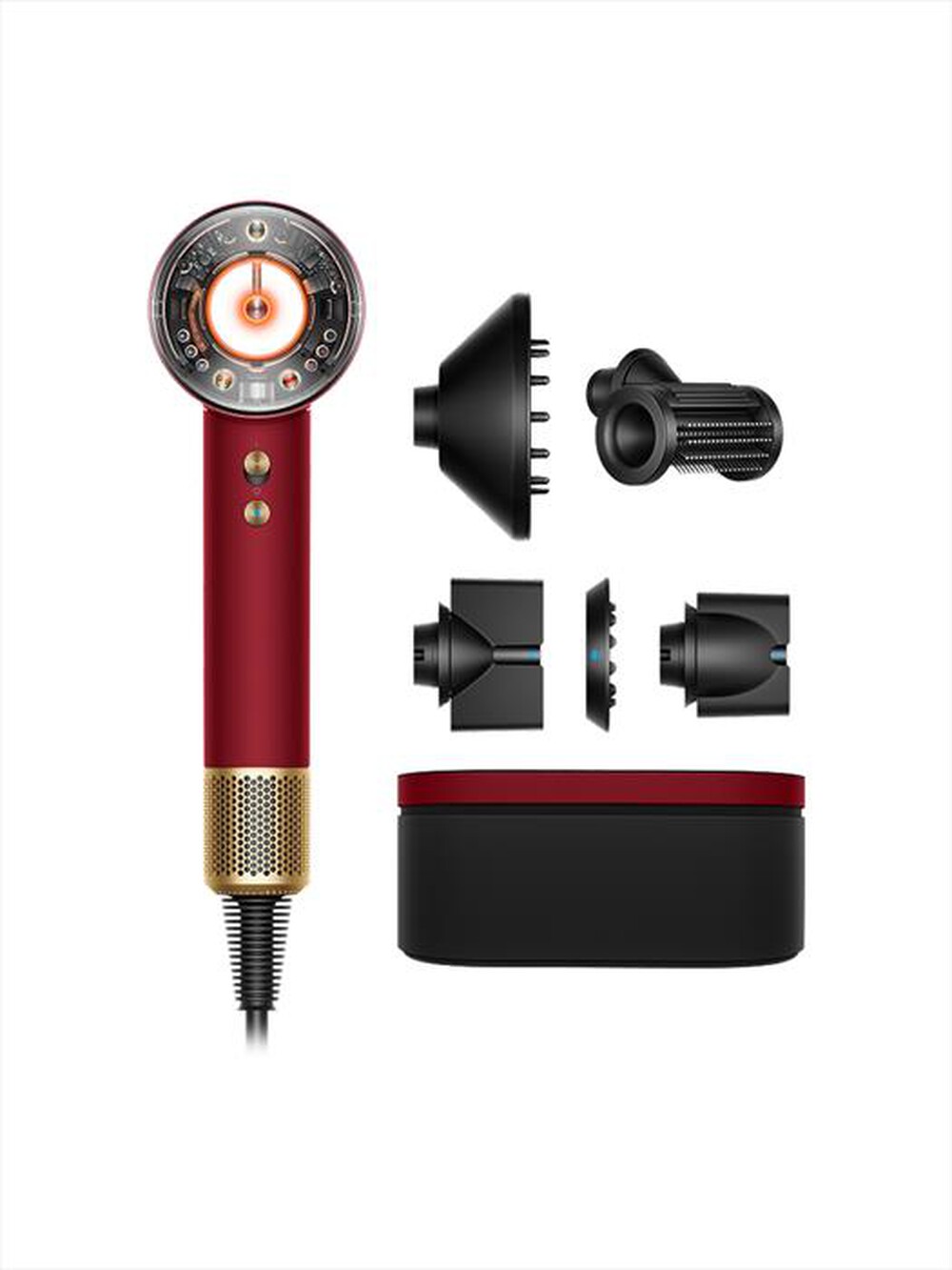 Immagine del prodotto DYSON - Asciugacapelli Supersonic Nural Lisci-Rosso velluto/Oro