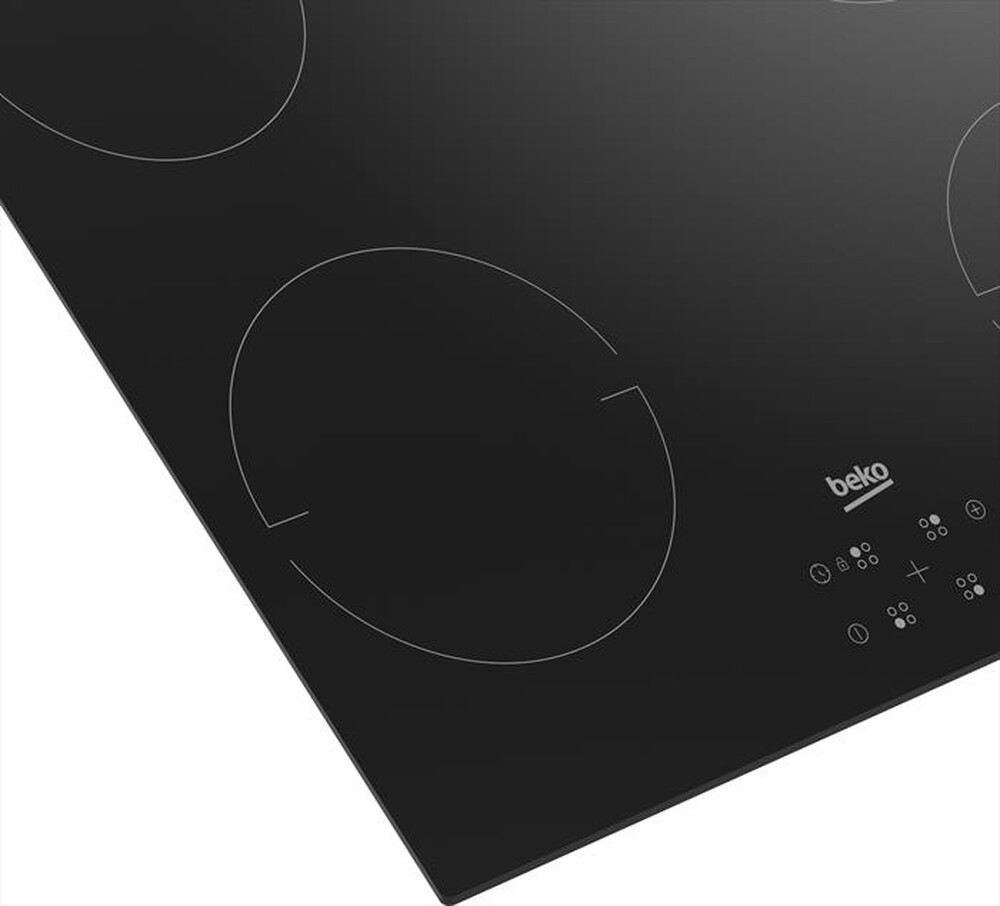 "BEKO - Piano cottura elettrico HII64401QT 59 cm-Black"