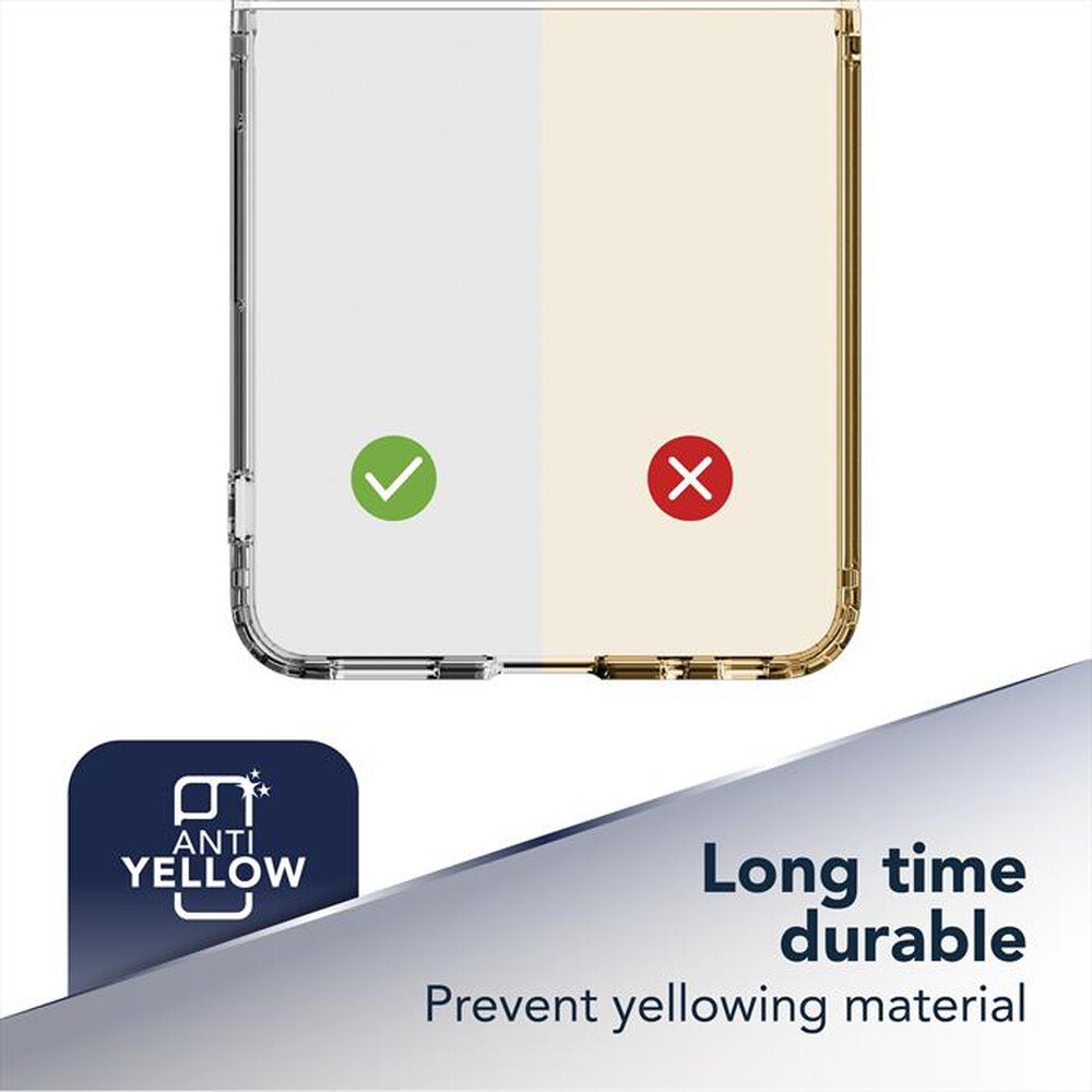 Immagine del prodotto CELLULARLINE - IMPACT CLEAR - GALAXY Z FLIP8-Trasparente