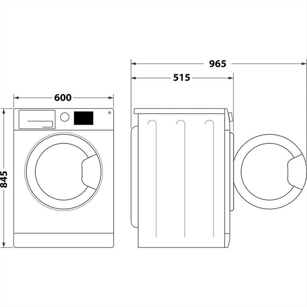 "INDESIT - Lavatrice IM 760 MY TIME IT 7 Kg Classe A-Bianco"