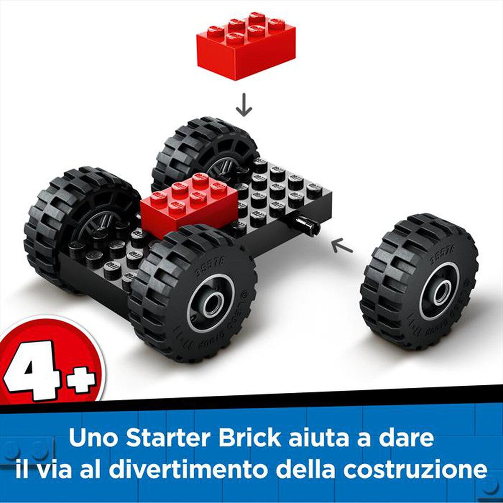 Immagine del prodotto LEGO - CITY GREAT VEHICLES Pala gommata gialla 60450
