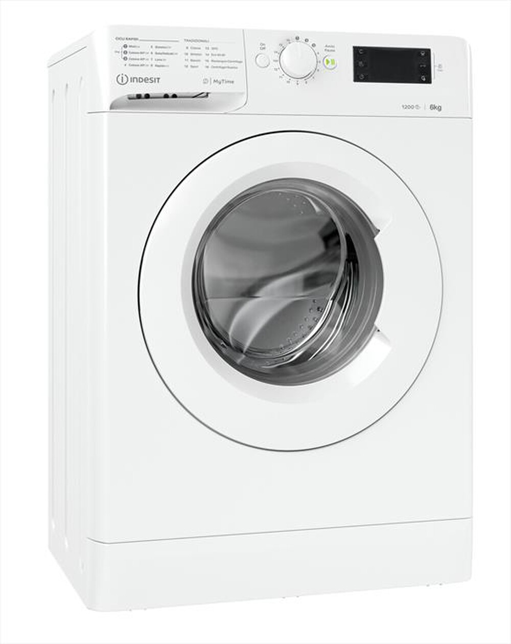 "INDESIT - Lavatrice TWSE 61251 W IT 6 Kg Classe F"