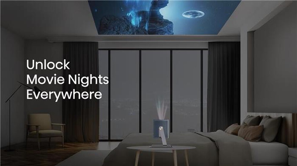 Immagine del prodotto HISENSE - Supporto Gimbal per proiettore Hisense C1 HSD6H-Metallo - Grigio Carbone