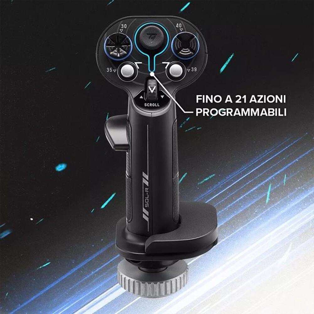 Immagine del prodotto THRUSTMASTER - Leva di comando ambidestra SOL-R 3 AVA ADD-ON-Nero
