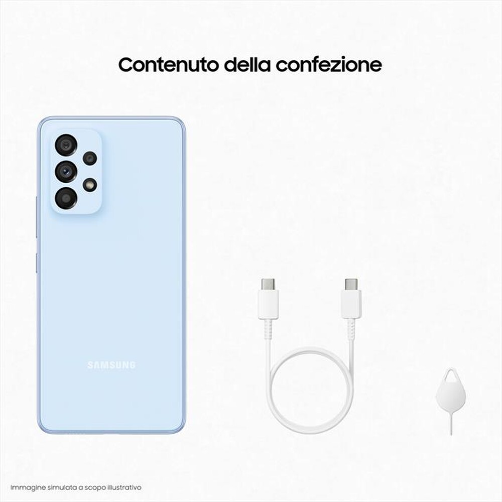 "SAMSUNG - GALAXY A53 5G 256GB-Awesome Blue"