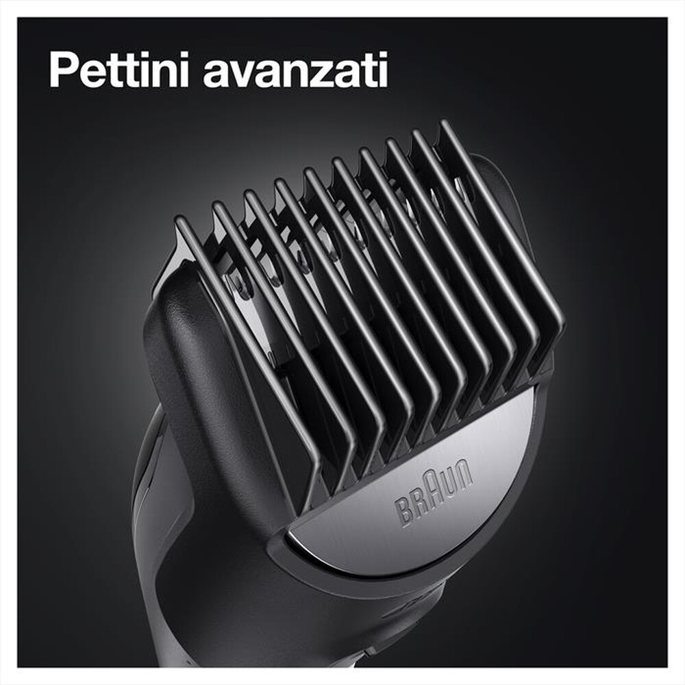 "BRAUN - MGK7321-NERO/GRIGIO METALLIZZATO"