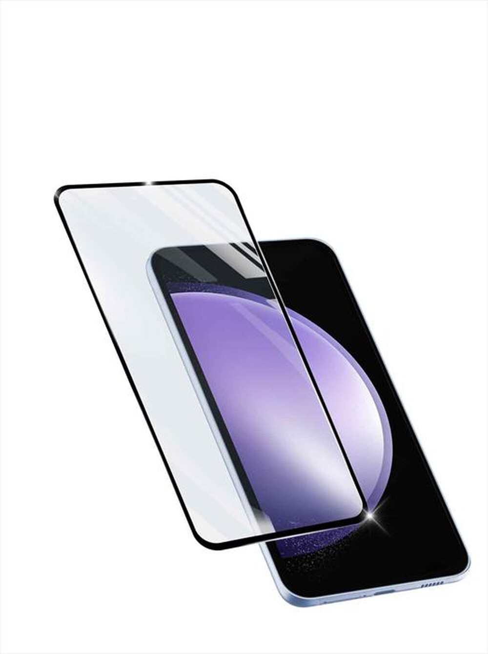 "CELLULARLINE - IMPACT GLASS CAPSULE - GALAXY S24 FE / A36 / A56-Transparent"
