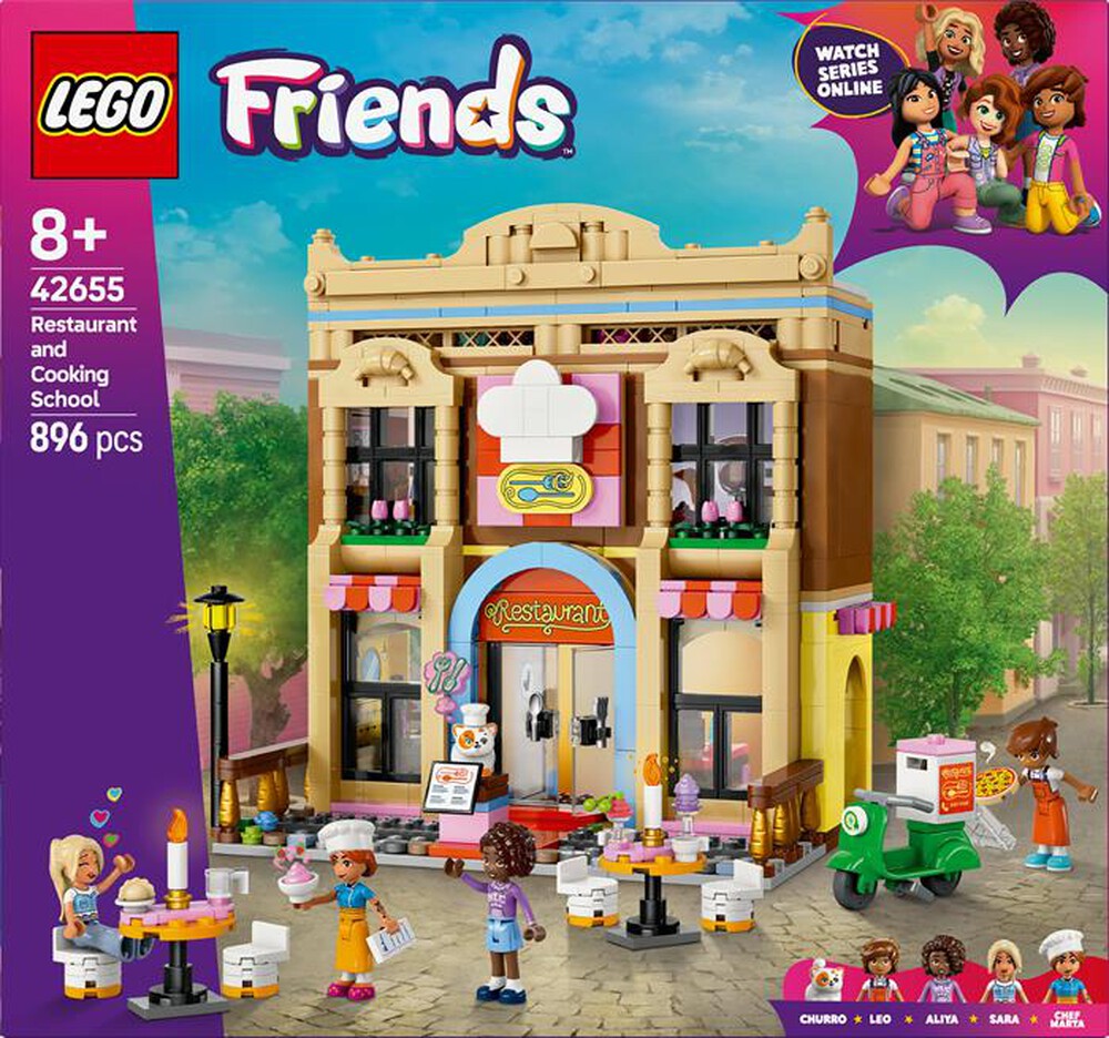 Immagine del prodotto LEGO - FRIENDS Ristorante e Scuola di cucina 42655