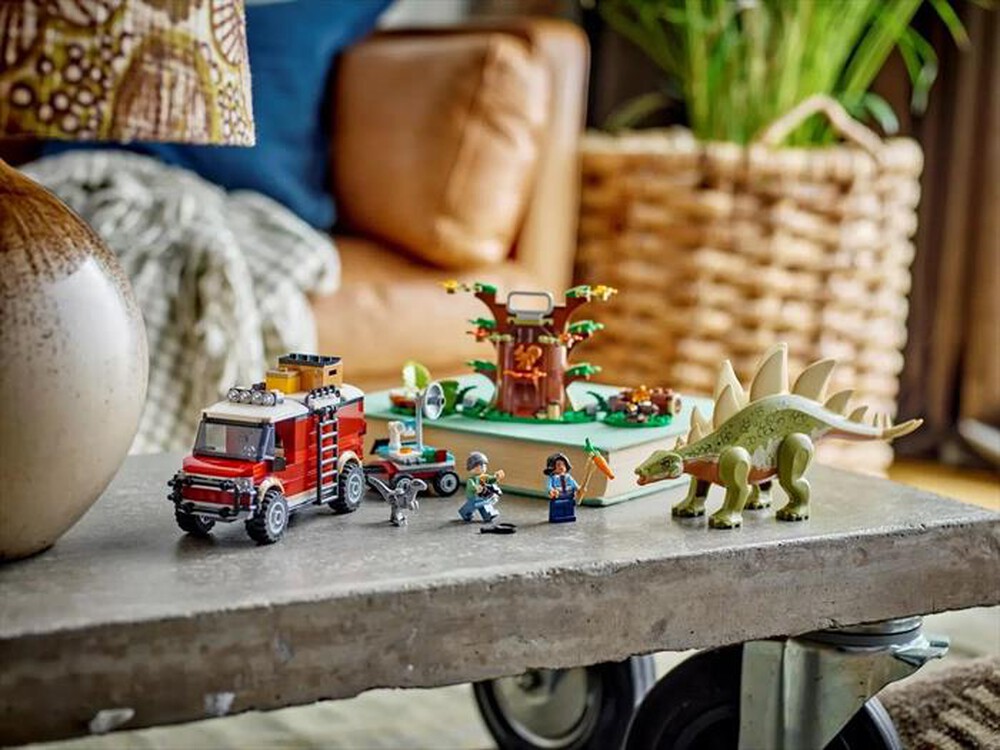 "LEGO - Missione dinosauro: scoperta stegosauro - 76965-Multicolore"