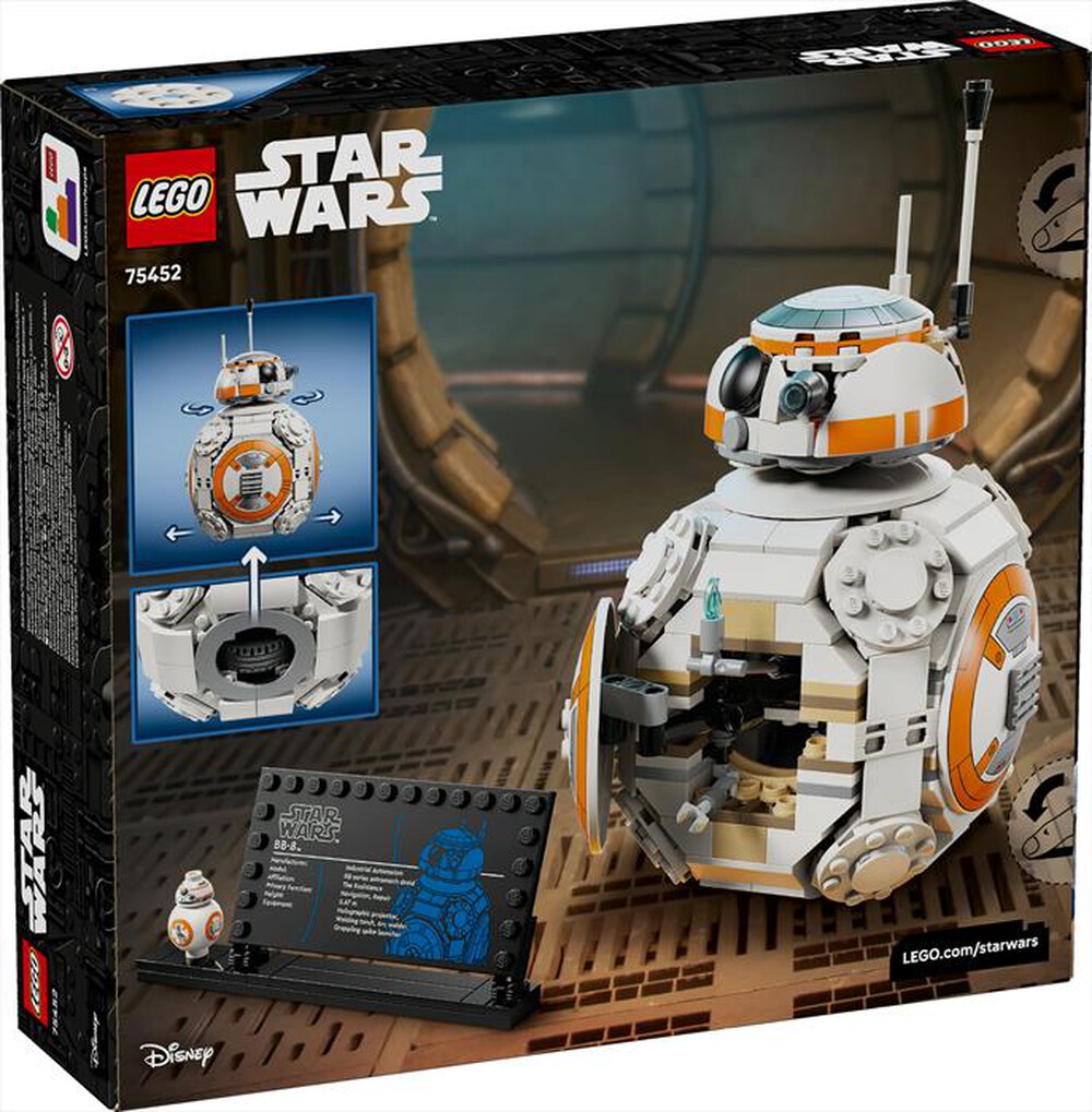Immagine del prodotto LEGO - STAR WARS Droide astromeccanico BB-8 - 75452