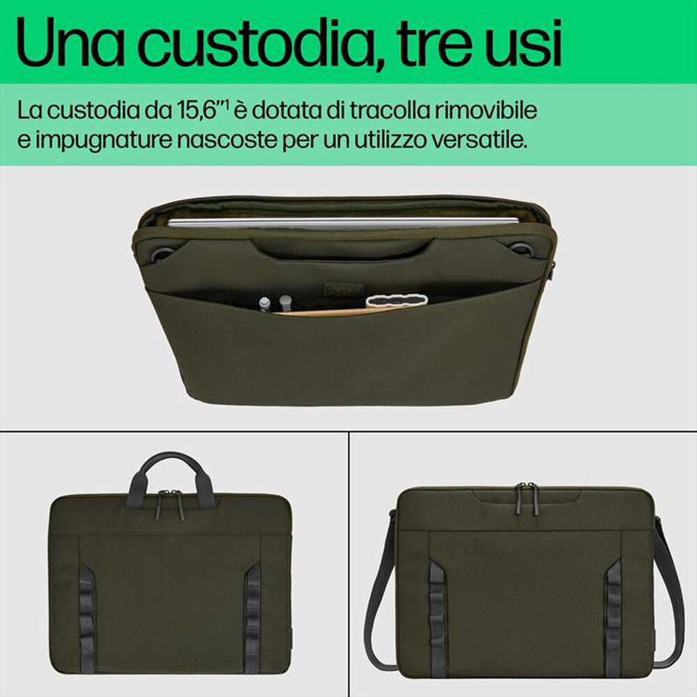 Immagine del prodotto HP - Borsa SLEEVE MODULAR per Notebook fino a 15,6"-Verde