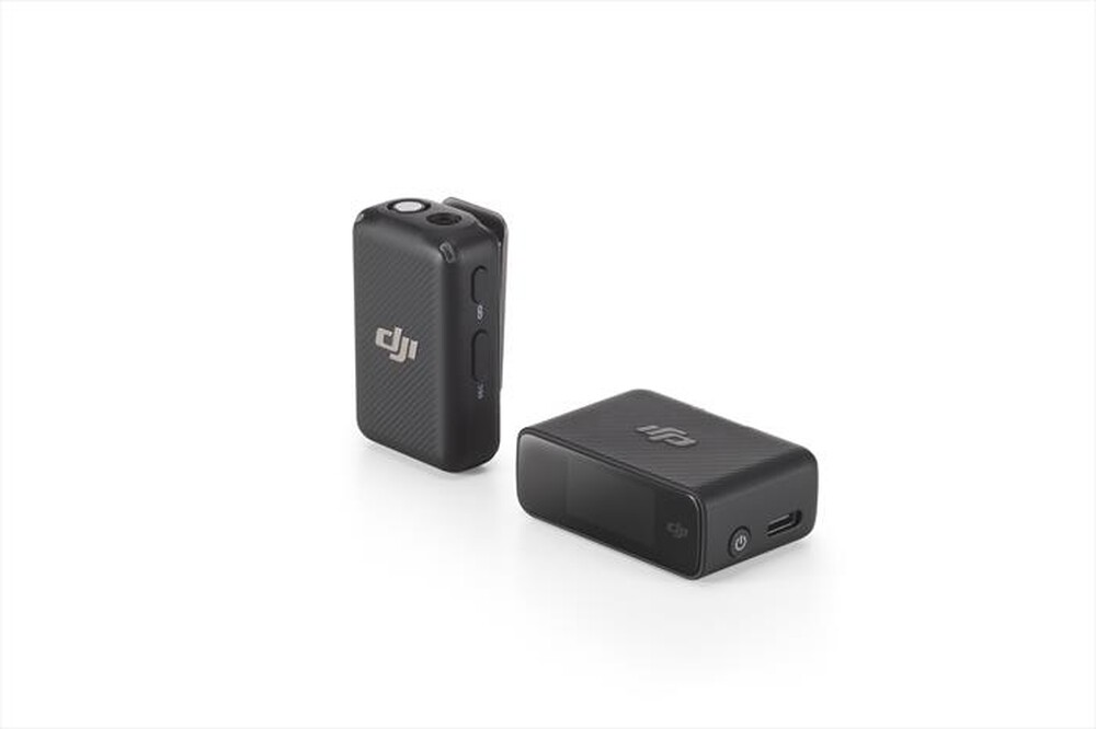 "DJI - Registratore audio portatile MIC (1TX+1RX)-Black"