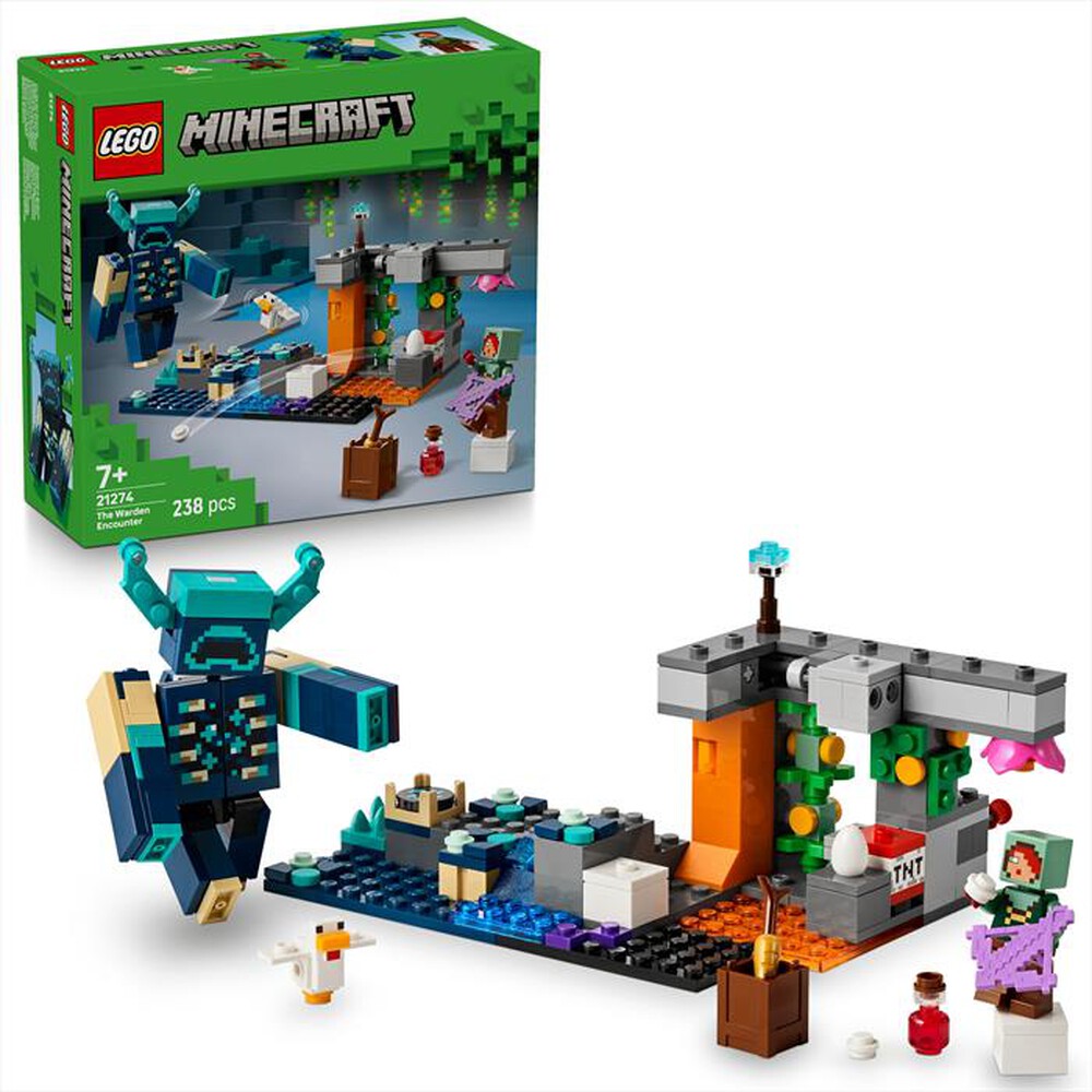 "LEGO - MINECRAFT L’incontro con il Sorvegliante - 21274"
