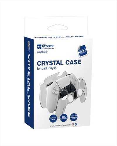 XTREME - Custodia protettiva rigida CRYSTAL CASE-TRASPARENTE