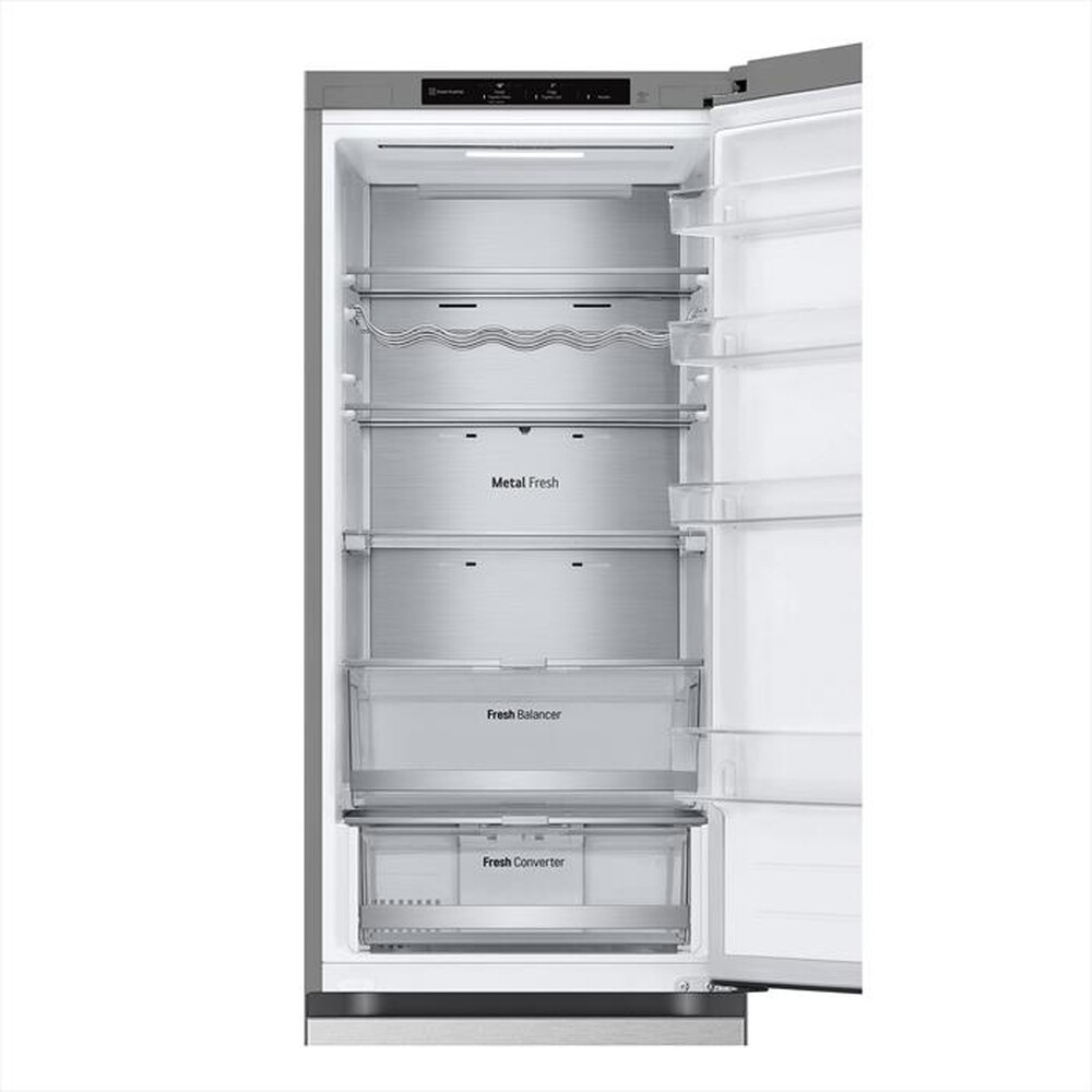 "LG - Frigorifero combinato GBV7280BMB Classe B 387L-Stainless steel"