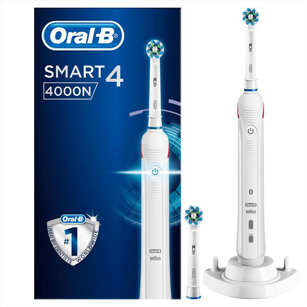 "ORAL-B - SMART 4 4000N-Bianco"