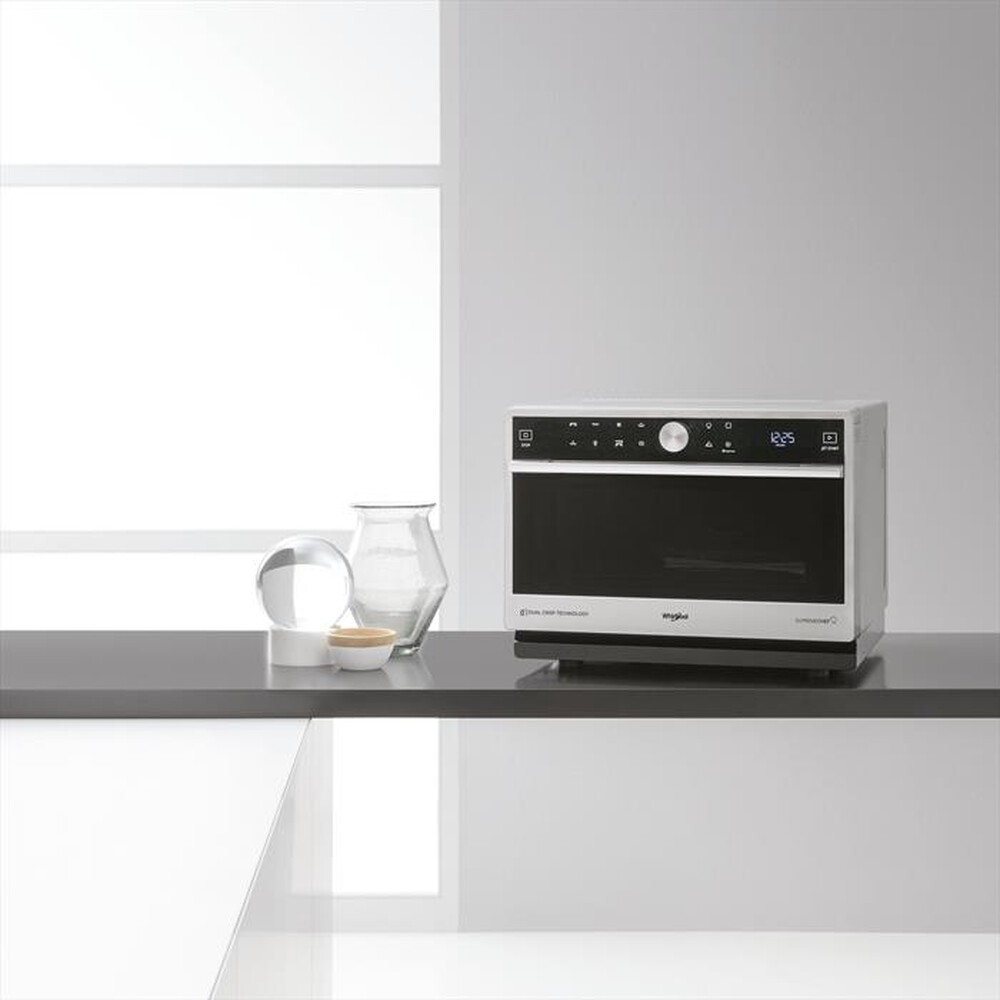 "WHIRLPOOL - Forno microonde MWSC 9133 SX-Nero, Acciaio inossidabile"