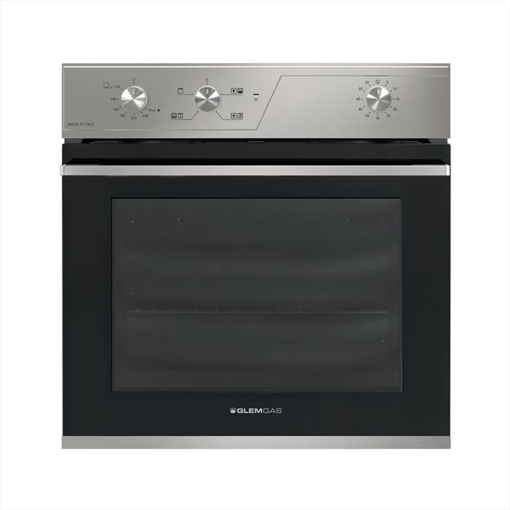 Immagine del prodotto GLEM GAS - Forno incasso elettrico e gas GFRV21IX-S2 Classe A-Acciaio Satinato