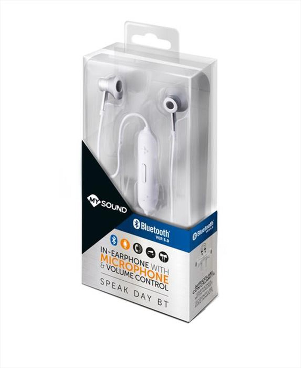 Immagine del prodotto MELICONI - SPEAK DAY WHITE BT 5.0-Bianco e argento
