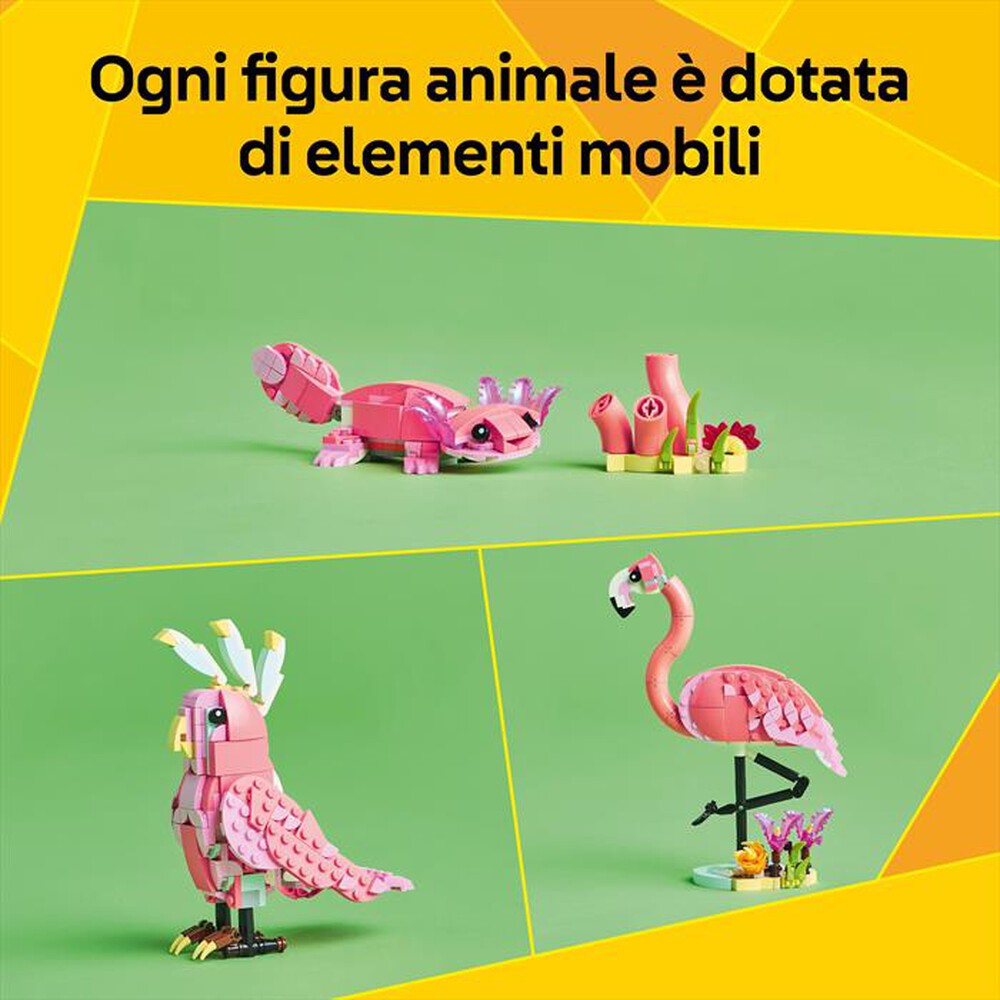 Immagine del prodotto LEGO - CREATOR Animali selvatici: fenicottero rosa 31170