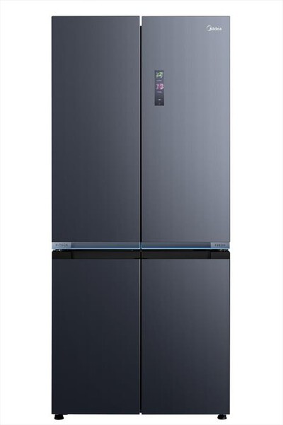 MIDEA - Frigorifero 4 porte MDRM706BIE70 Classe E 515 lt-Vetro, Grigio
