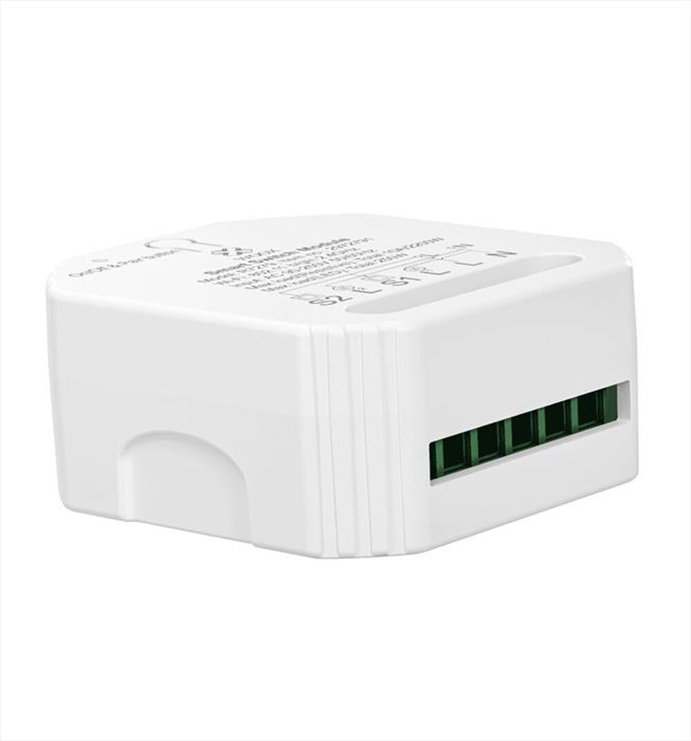 "WOOX - MODULO SMART SWITCH A 2 BANDE-BIANCO"