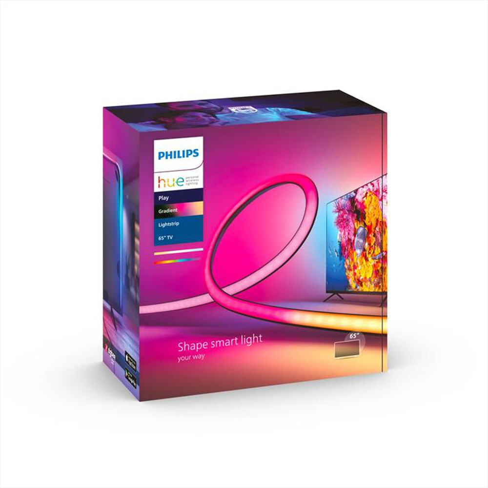 "PHILIPS - HUE LIGHTSTRIP GRADIENT TV 65\"-Multicolore"
