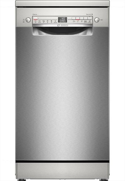 BOSCH - Lavastoviglie SPS2HKI55E Classe D 10 coperti-ACCIAIO SPAZZOLATO