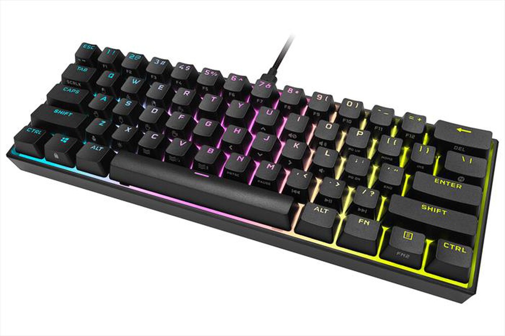 "CORSAIR - Tastiera K65 RGB MINI-Nero"