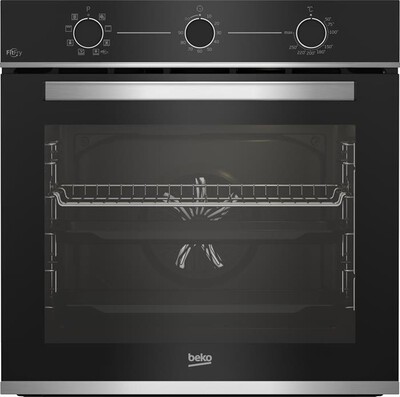 BEKO - Forno incasso elettrico BBIMA13100X Classe A-Cristallo nero e Acciaio Inox