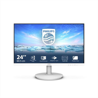 PHILIPS - 241V8AW/00-bianco