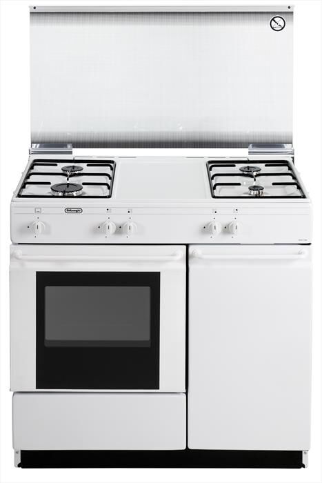 DE LONGHI - Cucina a gas HGW 80 GB N-bianco | Euronics