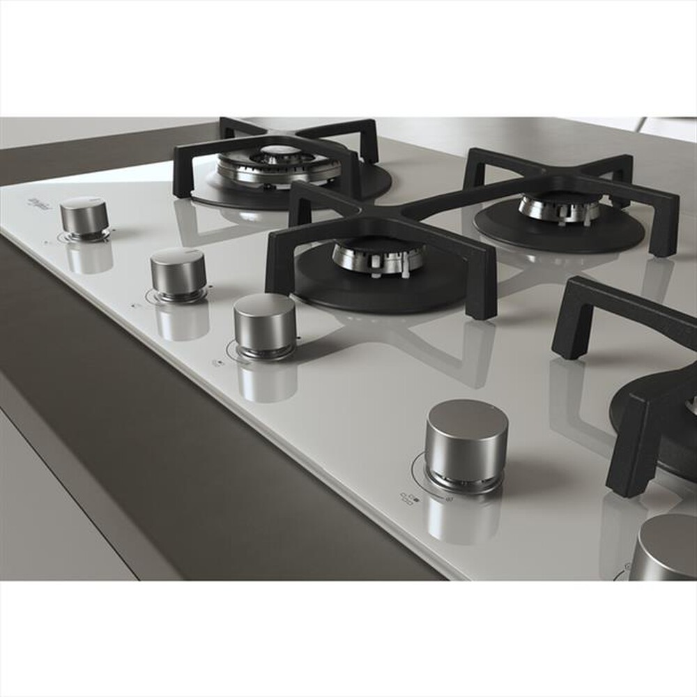 Immagine del prodotto WHIRLPOOL - Piano cottura a gas ELEMENTS GOA 9523/WH 86cm-Bianco
