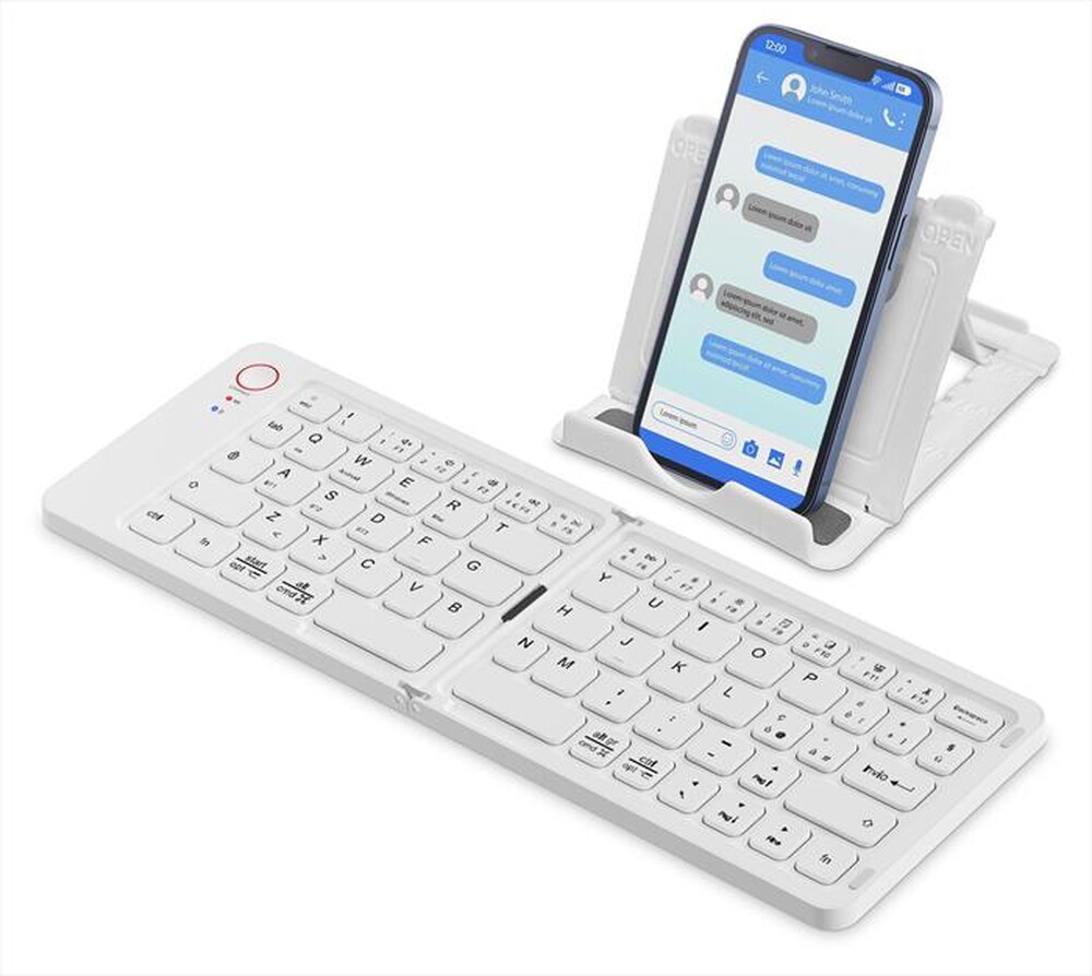 Immagine del prodotto CELLULARLINE - Tastiera Wireless BTKEYBOARDYW-Bianco
