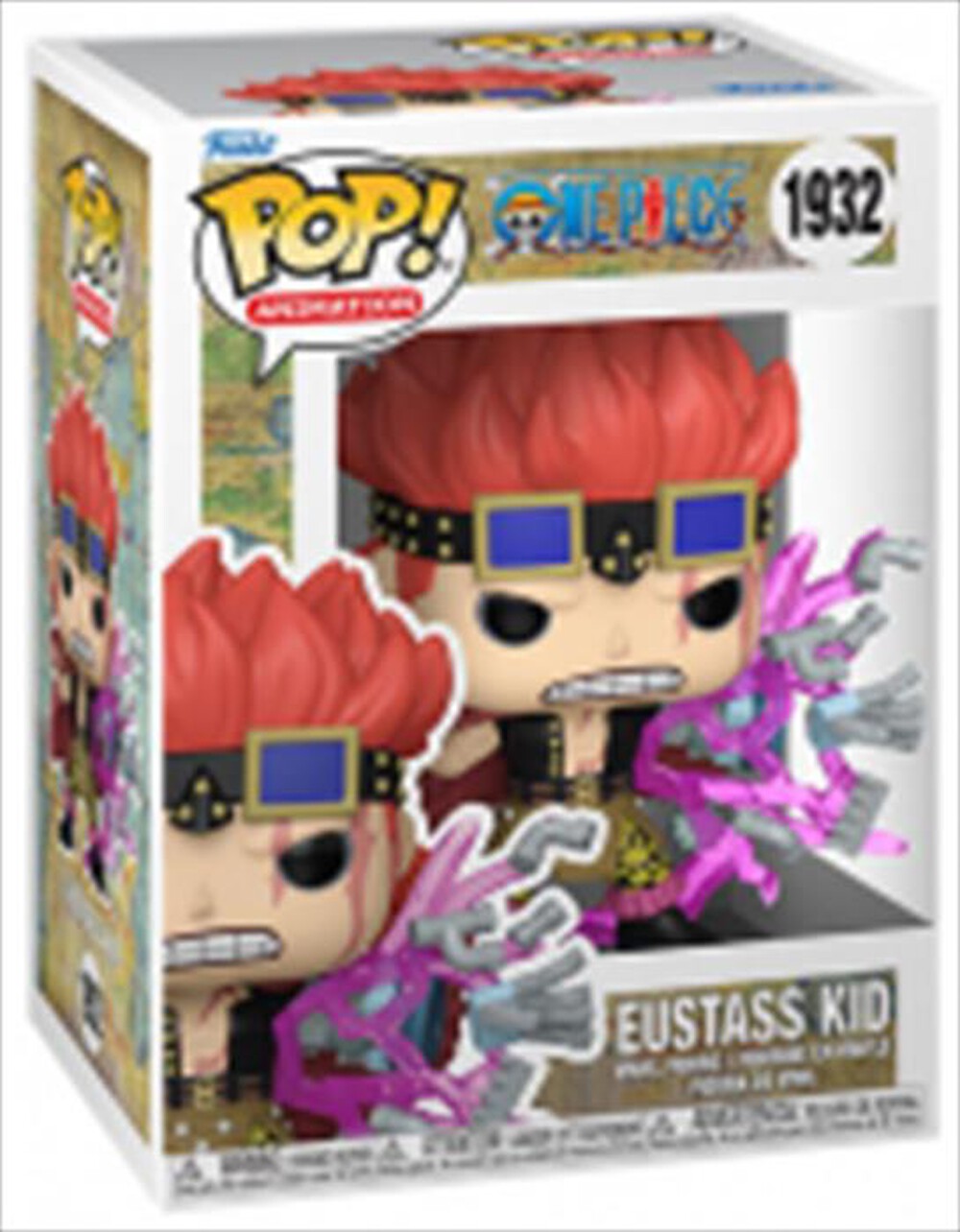 "FUNKO - POP One Piece Eustass Kid w/Awakening 1932 - 83807"