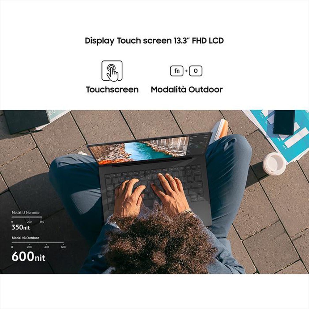 "SAMSUNG - GALAXY BOOK S (INTEL)-Grey"