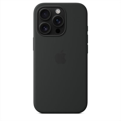 APPLE - Custodia MagSafe in silicone per iPhone 16 Pro-Nero