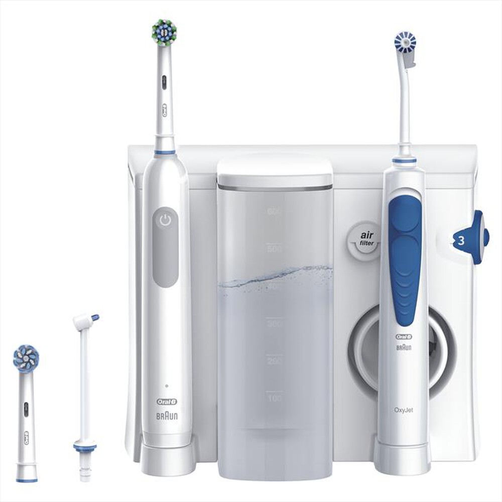 "ORAL-B - Spazzolino + idropulsore HEALTH CENTER-Bianco"