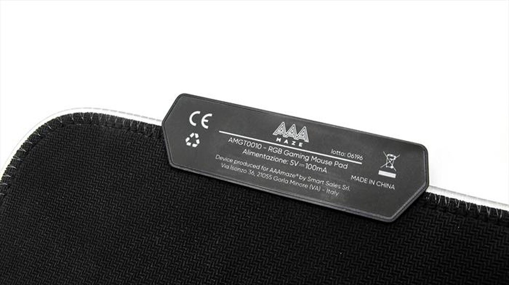"AAAMAZE - MOUSEPAD GAMING TRACKER AMGT0010-NERO"