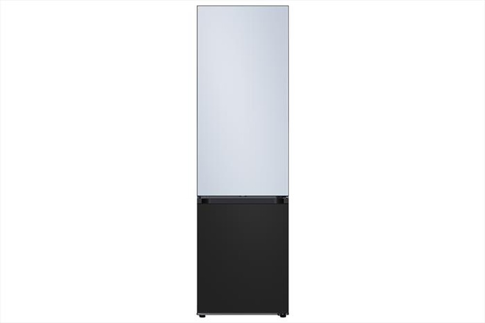 "SAMSUNG - Frigorifero combinato F-RB38D154827 BESPOKE-Satin Sky Blue-Satin Graphite"